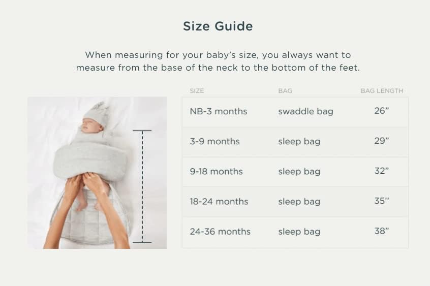 GUNAMUNA günamüna Unisex Baby, Toddler Wearable Blanket, Sleeping Bag Bamboo Rayon, Sleep Sack with Diaper Zipper, 2.6 TOG - Image 7